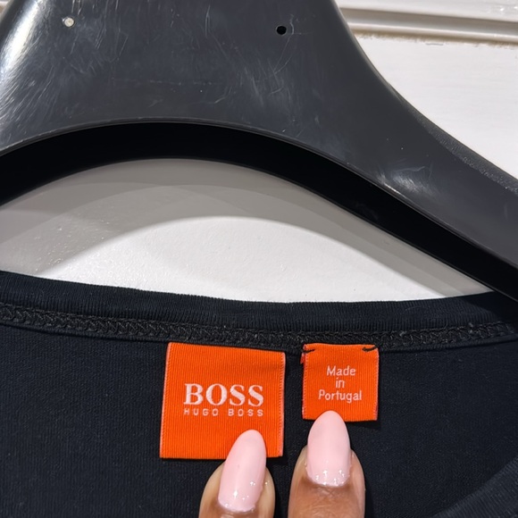 Boss Men's Long Sleeve Black Shirt Size XL - Picture 3 of 6